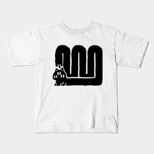 STRANGE CAT -  stretching Kids T-Shirt